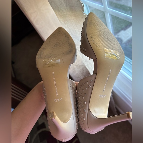 French connection beige heels - Picture 5 of 6